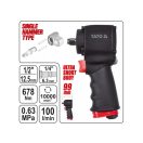 YATO Druckluft-Schlagschrauber 1/2" 678 Nm