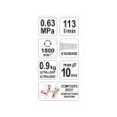 YATO Druckluftbohrer 10 mm