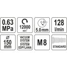 YATO Exzenterschleifer 150 mm