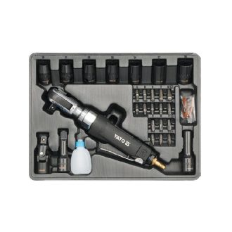 YATO Druckluft-Ratschenschlüssel-Satz 29-teilig CrV