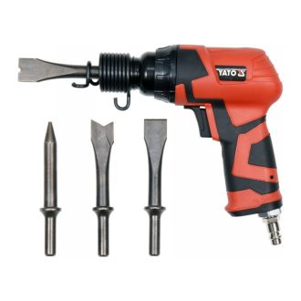 YATO Druckluftmeißel leicht gemacht mit Meißelköpfen
