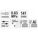 YATO Pneumatischer Plattenschneider