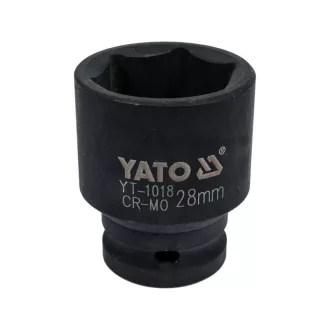 YATO Maschinensteckschlüssel 1/2" 28 mm CrMo
