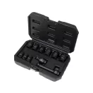 YATO Maschinen-Steckschlüsselsatz 11-teilig 1/2" 10-27 mm CrMo