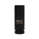 YATO Maschinenlanger Steckschlüssel 1/2" 19 mm CrMo
