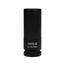 YATO Maschinenlanger Steckschlüssel 1/2" 20 mm CrMo