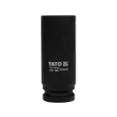 YATO Maschinenlanger Steckschlüssel 1/2" 22 mm CrMo