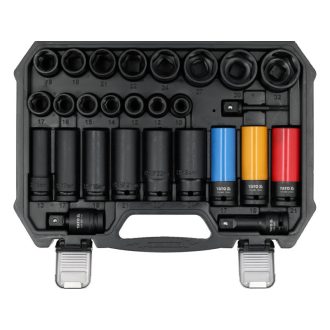   YATO Maschineller Steckschlüsselsatz 27-teilig 1/2" 10 - 32 mm