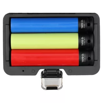   YATO Extra langer Steckschlüssel für Leichtmetallfelgen 3-teilig 1/2" 17/19/21 mm CrMO