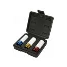 YATO Alufelgen-Steckschlüsselsatz 3-teilig 1/2" 17/19/21 mm CrMo