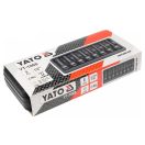 YATO Machine langer Bit-Steckschlüsselsatz 8-teilig Ribe 1/2" RM5-RM13 CrMo