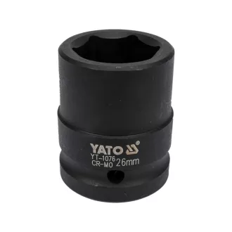 YATO Maschinensteckschlüssel 3/4" 26 mm CrMo