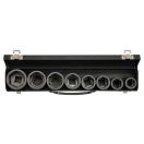 YATO Maschinen-Steckschlüsselsatz 8-teilig 3/4" 22-41 mm CrMo