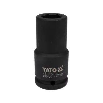 YATO Maschinenlanger Steckschlüssel 3/4" 22 mm CrMo