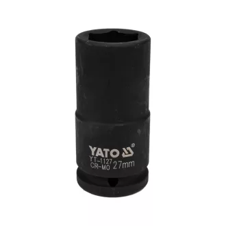 YATO Maschinenlanger Steckschlüssel 3/4" 27 mm CrMo