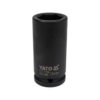 YATO Maschinenlanger Steckschlüssel 3/4" 28 mm CrMo