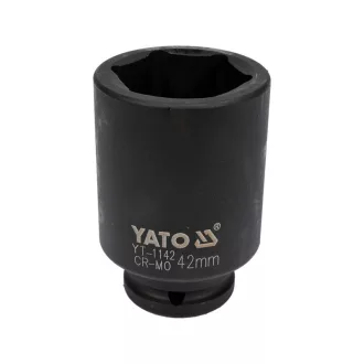 YATO Maschinenlanger Steckschlüssel 3/4" 42 mm CrMo