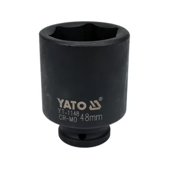 YATO Maschinenlanger Steckschlüssel 3/4" 48 mm CrMo