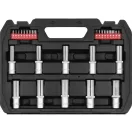 YATO Steckschlüsselsatz 60-teilig 1/2" 1/4" CrV