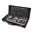 YATO Steckschlüsselsatz 25-teilig 1/2" 10-32 mm CrV