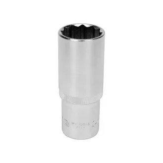   YATO Langer Steckschlüssel 12 abgewinkelt 1/2" 24 mm CrV