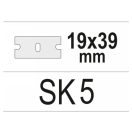 YATO Schraubendreher Glasschaber 39 x 200 abbrechbare Ersatzklinge (10 Stück)