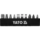 YATO Ratschen-Schraubendreher-Bit-Set 11-teilig CrV