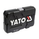 YATO Steckschlüsselsatz 23-teilig 1/4" 4-13 mm CrV