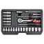 YATO Steckschlüsselsatz 25-teilig 1/4" 3,5-14 mm CrV