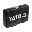 YATO Steckschlüsselsatz 25-teilig 1/4" 3,5-14 mm CrV