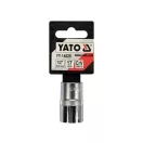 YATO Steckschlüssel Spline 1/2" 17 mm CrV