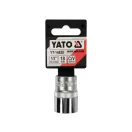 YATO Steckschlüssel Spline 1/2" 18 mm CrV