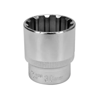 YATO Steckschlüssel Spline 1/2" 30 mm CrV