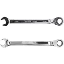 YATO Ratschen-Umschaltschlüssel 13 mm / 180 mm 72T CrV