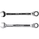 YATO Ratschen-Umschaltschlüssel 19 mm / 245 mm 72T CrV