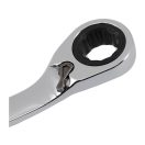 YATO Ratschen-Umschaltschlüssel 21 mm / 290 mm 72T CrV