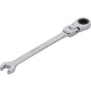 YATO Ratschenschlüssel 8 mm / 140 mm 72T CrV