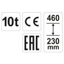 YATO Hydraulik-Hebebühne 10t