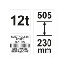 YATO Hydraulikhebebühne 12t