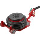 YATO Pneumatischer Wagenheber mit Rollen, 4 T