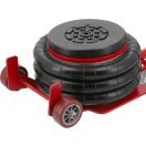 YATO Pneumatischer Wagenheber mit Rollen, 4 T