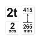 YATO Fangeimer 2t (2 Stück)