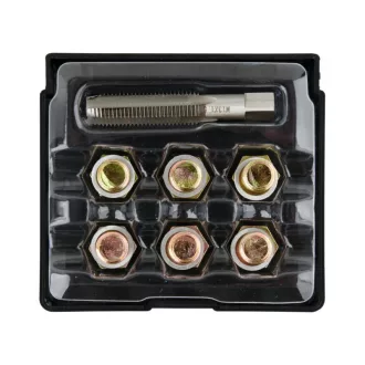   YATO Ölablassschraubengewinde-Reparatursatz 7-teilig M13x1,5 mm