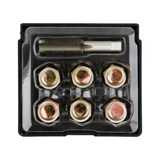   YATO Ölablassschraubengewinde-Reparatursatz 7-teilig M15x1,5 mm