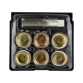   YATO Ölablassschraubengewinde-Reparatursatz 7-teilig M22x1,5 mm