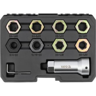 YATO Achsgewinde-Reparaturset 8-teilig
