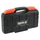 YATO Bremssattelgewinde-Reparatursatz 16 Teile M19x1,25 mm HSS