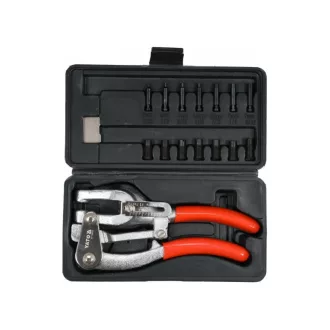 YATO Plattenstanzzangen-Set 16-teilig