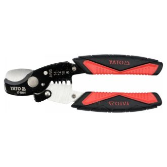   YATO Kabelschneider und Abisolierzange 170 mm/10,5 mm/1,6-3,2 mm2