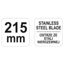 YATO Technische Schere 215 mm Edelstahl